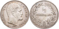 D&auml;nemark 1/2 Rigsdaler 1854 Frederik VII. (1848-1863) Kursm&uuml;nze (1854-18... 50.78 &pound;  +  12.70 &pound; shipping