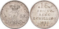 Schleswig-Holstein 16 Reichsbankschilling / 1/12 Speciestaler Frederik VI. (1808-1839) - Kursmünze (1831-1839) -