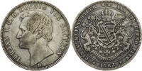 Sachsen, Albertinische Linie 1 Taler Johann (1854–1873) - Kursmünze (1861-1871) -
