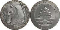 China, Volksrepublik 10 Yuan 1 Oz Silber Panda -