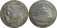 China, Volksrepublik 10 Yuan 1 Oz Silber Panda -
