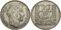 Frankreich, 3. Republik 20 Francs Kursmünze (1929-1939) -