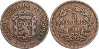 Luxemburg 5 Centimes Wilhelm III. (1849-1890) -
