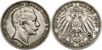 Kaiserreich, Preussen 3 Mark 1910 A Wilhelm II. (1888-1918) - Kursmünze ... 17.35 £ Tax included +  8.68 £ shipping