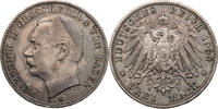 Kaiserreich, Baden 3 Mark Friedrich II. (1907-1918) - Kursmünze (1908-1915) -