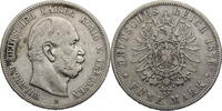Kaiserreich, Preussen 5 Mark Wilhelm I. (1861-1888) – Kursmünze (1874-1876) -