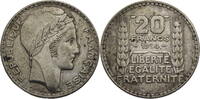 Frankreich, 3. Republik 20 Francs Kursmünze (1929-1939) -