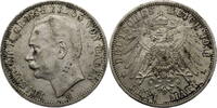 Kaiserreich, Baden 3 Mark Friedrich II. (1907-1918) - Kursmünze (1908-1915) -