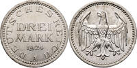 Weimarer Republik 3 Mark Kursmünze -