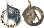 DDR Abzeichen Freie Deutsche Jugend (FDJ) - VIII. Parlament -