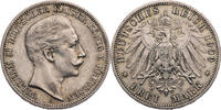 Kaiserreich, Preussen 3 Mark Wilhelm II. (1888-1918) - Kursmünze (1905-1912) -