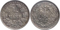 Kaiserreich 1/2 Mark Kursmünze (1905-1919) -
