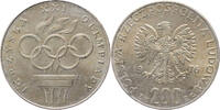 Polen, Volksrepublik 200 Zloty Olympische Spiele 1976 in Montreal -