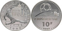 Frankreich, 5. Republik 10 Francs Auf die Fußballweltmeisterschaft 1998 - Deutschland -