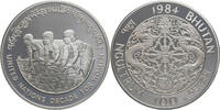 Bhutan 100 Ngultrum United Nations Decade for Women -