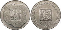 Polen, Volksrepublik 200 Zloty 30th Anniversary of People's Republic of Poland -
