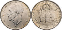 Schweden 2 Kronor 300th Anniversary of the founding of New Sweden Settlement in Delaware -