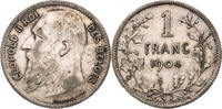 Belgien 1 Franc Leopold II. (1865-1909) - Kursmünze (1804-1909) -