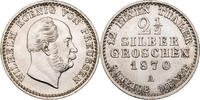 Preussen, Königreich 2½ Silbergroschen Königreich Wilhelm I. (1861-1888) - Kursmünze (1861-1873) -