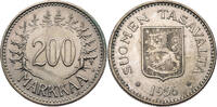 Finnland 200 Markkaa Kursmünze (1956-1959) -
