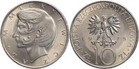 Polen, Volksrepublik 10 Zloty Adam Mickiewicz - Kursmünze (1975-1977) -