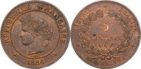 Frankreich, 3. Republik 5 Centimes Kursmünze (1871-1898) -