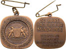 Karlsruhe Tragbare Medaille 4. Süddeutsches Münzsammlertreffen / 50 Jahre Bad. Ges. für Münzkunde -