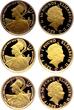 Großbritannien 11,50 Pound = 10 Pound - 1 Pound - 50 Pence 2015 Britannia 3er-Gold-Set in Box Proof mit Box+ Zertifikat