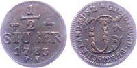 Jülich - Kleve - Berg 1/2 Stüber Karl Theodor (1742-1799) -