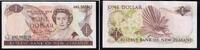 Neuseeland 1 Dollar Banknote - Neuseeland - 1981 - 1 Dollar - Elisabeth II. - Fächerschwanz - Vogel -
