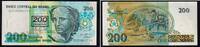 Brasilien 200 Cruzeiros Banknote - Brasilien - 1990 - 200 Cruzeiros - Skulptur - Gemälde Patria -