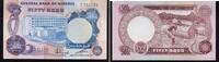 Nigeria 50 Kobo Banknote - Nigeria - 50 Kobo - Zentralbank - Logging mit einer Säge -