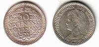 10 Cents 1925 Niederlande Wilhelmina (1890 - 1948) f.st