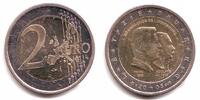 Luxemburg 2 Euro Henry + Adolphe -