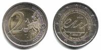Belgien 2 Euro Belgischer Vorsitz im EU Rat -