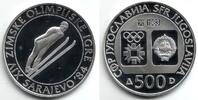 Jugoslawien 500 Dinar 1983 Olympische Spiele 1984 in Sarajewo - Skisprin... 25.97 £  +  15.56 £ shipping