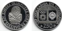 Jugoslawien 250 Dinar 1983 Olympische Spiele 1984 in Sarajewo - Skulptur... 21.63 £  +  15.56 £ shipping