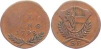 Salzburg Erzbistum 1 Pfennig Hieronymus Graf von Colloredo (1772 - 1803) -