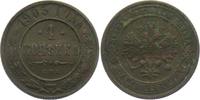 Russland Zar Nikolaus II. (1894 - 1917) 1 Kopeke 1903 ss-vz