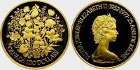 Kanada 100 Dollar 1977 25. Jahrestag der Thronbesteigung Proof mit Box+ Zertifikat+ Umkarton