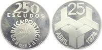 250 Escudos 1976 Portugal 25. April 1974 - Tag der Revolution PP
