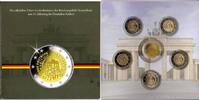 Deutschland 5x 2 Euro im Folder 25 Jahre Deutsche Einheit - Komplett-Satz (ADFGJ) -