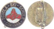 Corvara - Italien Anstecker - Pin Anstecknadel - Carvara - Skischule - emailliert -