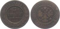 Russland Zar Nikolaus II. (1894-1917) 3 Kopeken 1896 ss