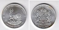 Malawi 50 Kwacha Krügerrand - Springbock - 1 Silberunze Silver Investment Coin -