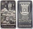 Deutschland - Dillenburg Silberbarren Unze 1 Unze Silberbarren - Dillenburg mit Wilhelmsturm - Weihnachten -