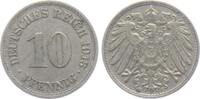 Kaiserreich 10 Pfennig 10 Pfennig - großer Adler -