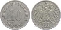 Kaiserreich 10 Pfennig 10 Pfennig - großer Adler -