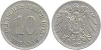 Kaiserreich 10 Pfennig 10 Pfennig - großer Adler -