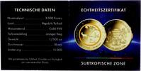 Tschad 3000 Francs Subtropische Zone -